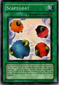 Scapegoat - SDJ-041 - Super Rare - Vintage Joey Starter Deck - Image 1