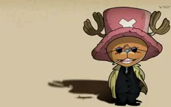 Anime one piece chopper tony Custom Playmat Mat Pad - Image 1
