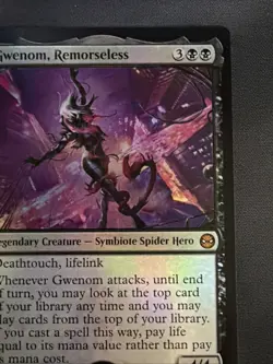 Gwenom, Remorseless Foil x1, MTG, Marvel's Spider-Man, SPM, NM - Image 3