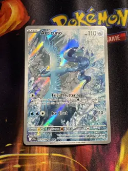 Pokemon TCG Articuno IR 161/159 Journey Together NM/Mint Condition - Image 1