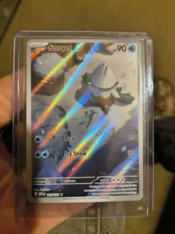 Snover Illustration Rare 140/132 Mega Evolution Pokemon TCG Near Mint Card NM - Image 1