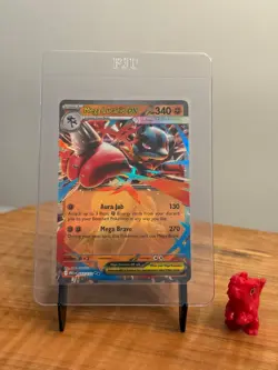 Mega Lucario ex 077/132 (Double Rare; NM) - Me01: Mega Evolution - Pokemon TCG - Image 1
