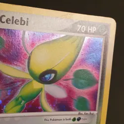 DARK CELEBI 4/101 EX HIDDEN LEGENDS HOLO SHINY RARE POKEMON TRADING CARD LP - Image 3