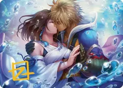 Together Forever Art Card (Gold-Stamped Signature) - Art Series: Final Fantasy - Image 1