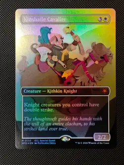 Kinsbaile Cavalier - Borderless Foil - Special Guest - #130 - NM - Image 1