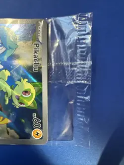 Pokemon TCG Pikachu 027 Black Star Promo Sealed SV Scarlet & Violet Promo (SVP) - Image 3