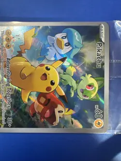 Pokemon TCG Pikachu 027 Black Star Promo Sealed SV Scarlet & Violet Promo (SVP) - Image 4