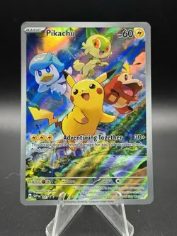 Pokemon TCG: Pikachu Sealed Promo SVP EN 027 Black Star - Image 1