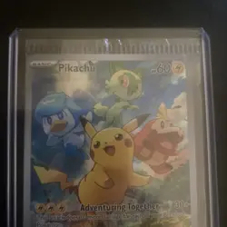 Pikachu SVP 027 Black Star Promo Sealed - Paldea Evolved ETB - Pokemon TCG - Image 3