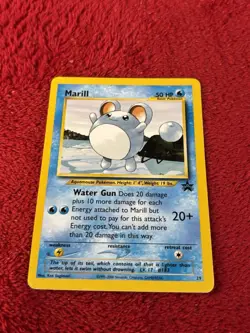 Marill 29/53 Wotc Promo Regular Pokemon Card Played - Image 5
