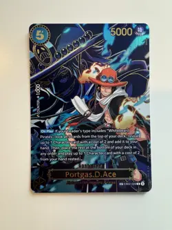 One Piece TCG - Carrying On His Will (OP13) - Portgas.D.Ace - EB02-028 (SP) - Image 2