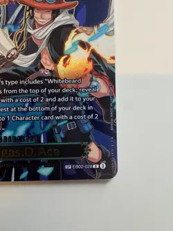 One Piece TCG - Carrying On His Will (OP13) - Portgas.D.Ace - EB02-028 (SP) - Image 5