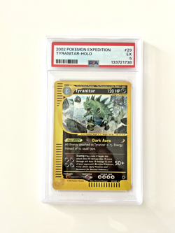 Pokemon Tyranitar Expedition Holo Card Rare 29/165 PSA 5 - Image 1
