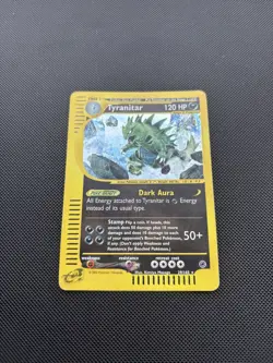 Pokemon Card Expedition Base Set Holo Tyranitar 29/165 E Series - Image 2
