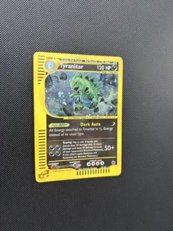 Pokemon Card Expedition Base Set Holo Tyranitar 29/165 E Series - Image 3
