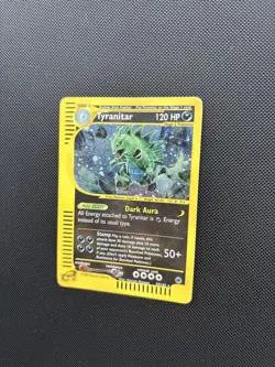 Pokemon Card Expedition Base Set Holo Tyranitar 29/165 E Series - Image 4