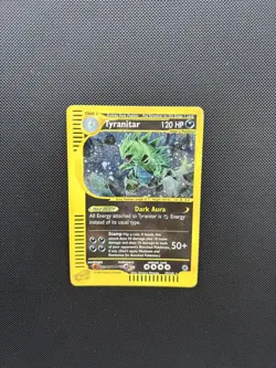 Pokemon Card Expedition Base Set Holo Tyranitar 29/165 E Series - Image 5