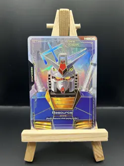 Gundam Card Game GUNDAM RX-78-2 R-002 C++ Resource ENGLISH NEWTYPE RISING - Image 1
