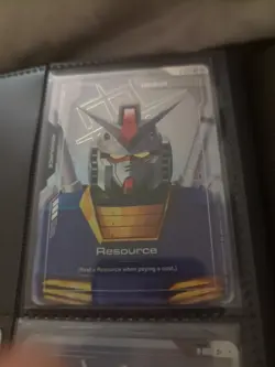 Gundam RX-78-2 C+ Resource R-002 Holo Foil Gundam Card Game Newtype Rising - Image 1
