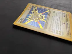 Pokemon TCG Zapdos Base Set 16/102 Holo Unlimited Holo Rare WOTC 1999 Vintage - Image 5