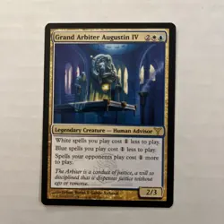 Grand Arbiter Augustin IV - NM - Dissension X1 MTG Magic The Gathering Commander - Image 1
