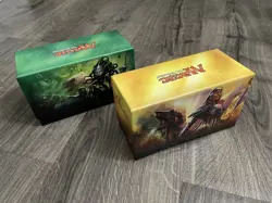 MTG Magic the Gathering Fat Pack Bundle Boxes Empty Ixalan Rivals Of Ixalan - Image 1