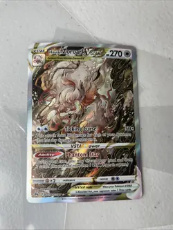 Pokemon Cards Hisuian Zoroark VSTAR GG56/GG70 Crown Zenith Galarian Gallery Holo - Image 2
