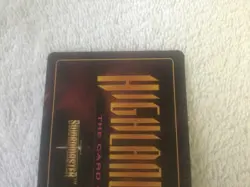 VINTAGE HIGHLANDER SWORDMASTER SCRYE PROMO CARD CCG TCG - Image 5