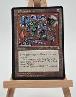 Icy Manipulator Ice Age Magic Karte MTG englisch (Eiskalter Manipulator) - Image 1