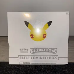 Pokemon TCG: 25th Anniversary Celebrations Elite Trainer Box (2021) Sealed New 820650809439 - Image 1