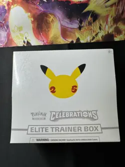Pokemon TCG: 25th Anniversary 2021 Celebrations Elite Trainer Box ETB 820650809439 - Image 1