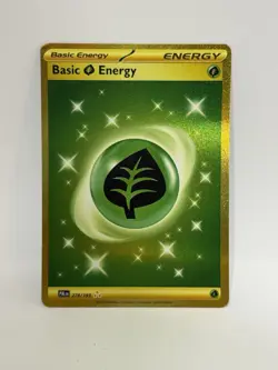 Pokemon TCG Basic Grass Energy 278/193SV02: Paldea Evolved Holo Hyper Rare - Image 1