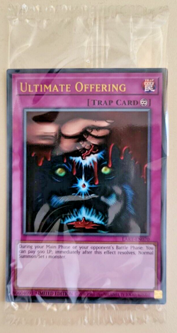 YuGiOh Ultimate Offering LART-EN070 Sealed - Image 1