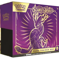 Pokemon TCG: Scarlet & Violet Elite Trainer Box - Miraidon 820650853418 - Image 1
