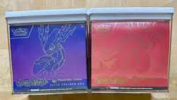 Pokemon Center Elite Trainer Box Set Scarlet And Violet ETB Koraidon & Miraidon - Image 1