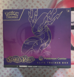Pokemon Elite Trainer Box Scarlet & Violet Base Pokemon Center ETB Miraidon - Image 1