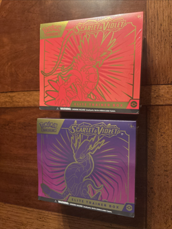 Pokemon Scarlet & Violet Elite Trainer Box ETB Sealed Box Koraidon Miraidon TCG - Image 2