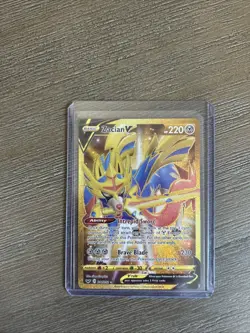 Zacian V (Secret) - SWSH01: Sword & Shield Base Set (SWSH01) 211/202 - Image 1