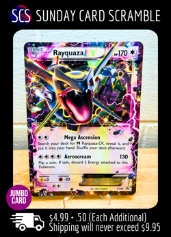 Pokemon TCG Rayquaza EX Shiny XY69 HP Black Star Promo 🚚🔥 - Image 1