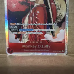 One Piece TCG Monkey D Luffy #ST01-012 Trading card - Image 3