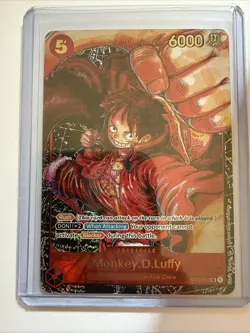 Monkey. D. Luffy One Piece TCG ST01-012 (Alternate Art) Near Mint - Image 1