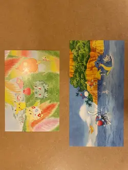 Complete set of Vintage Pokemon Japanese Southern Islands postcards - NO CARDS - Image 2