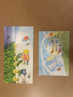 Complete set of Vintage Pokemon Japanese Southern Islands postcards - NO CARDS - Image 4