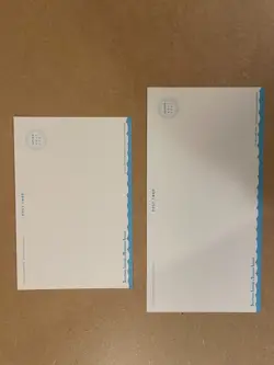 Complete set of Vintage Pokemon Japanese Southern Islands postcards - NO CARDS - Image 5