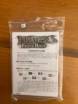 WIZKIDS Pirates Card Games FROZEN NORTH regolamento checklist - Image 1