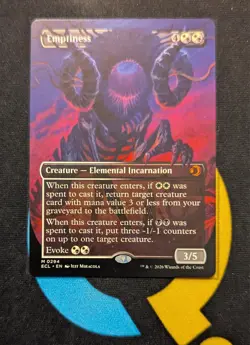 Emptiness Borderless Mythic ECL 294 Lorwyn Eclipsed MTG - Image 1