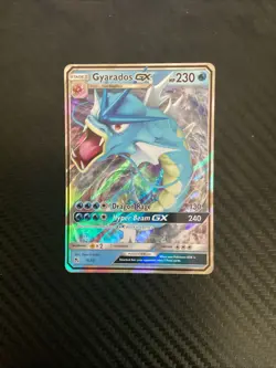 ULTRA RARE Gyarados GX 16/68 Pokemon Sun & Moon Hidden Fates Holo Foil - NM - Image 1