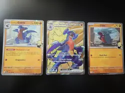 Pokemon TCG Cynthia’s Garchomp EX 204 Destined Rivals Promo Set (NM) - Image 1