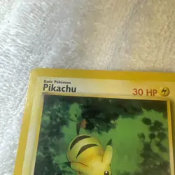 1999 Pokemon Promo Pikachu Card 27/64 - Vintage WOTC Black Star Promo - Image 4