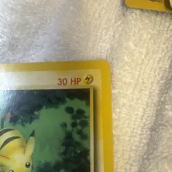 1999 Pokemon Promo Pikachu Card 27/64 - Vintage WOTC Black Star Promo - Image 5
